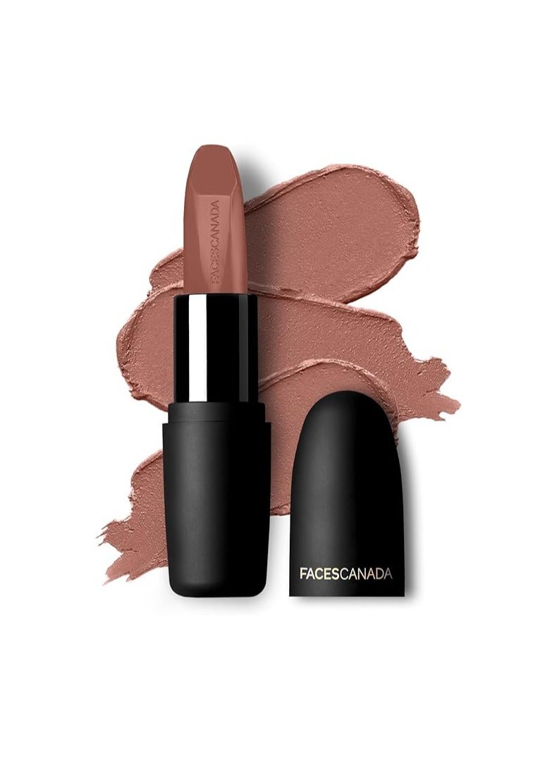 فاسيسكانادا أحمر شفاه فيس كندا خفيف الوزن غير لامع بلمسة نهائية بلون بني فاتح 05 4 جرام (لون بني فاتح 05) - Image 1