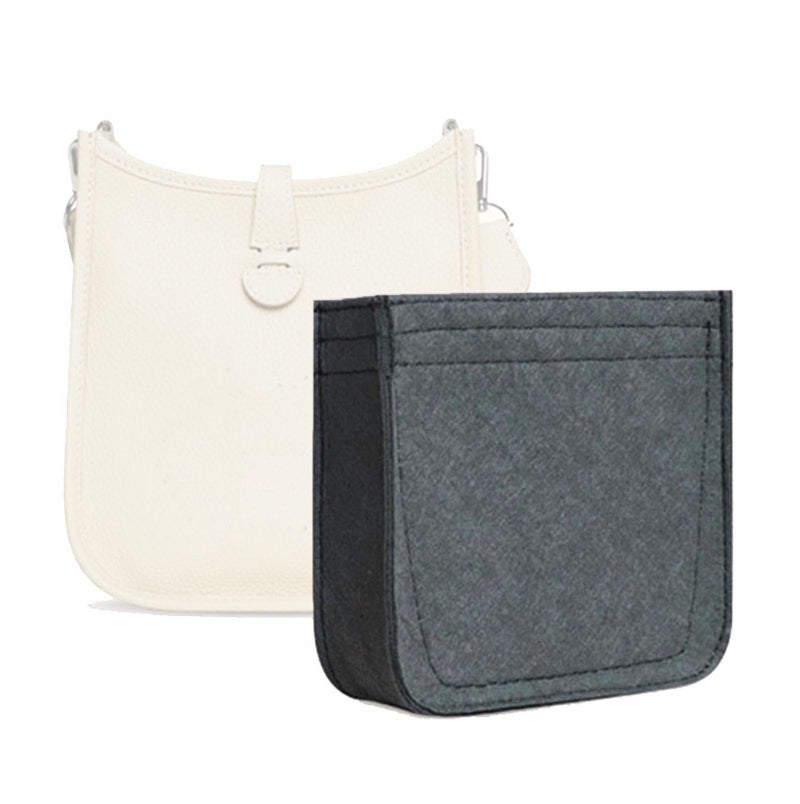 Lckaey Felt Organizer- for TPM Bag Evelyne 16 Bags Insert- Handbag insert Purse-1003Grey-S - Image 1