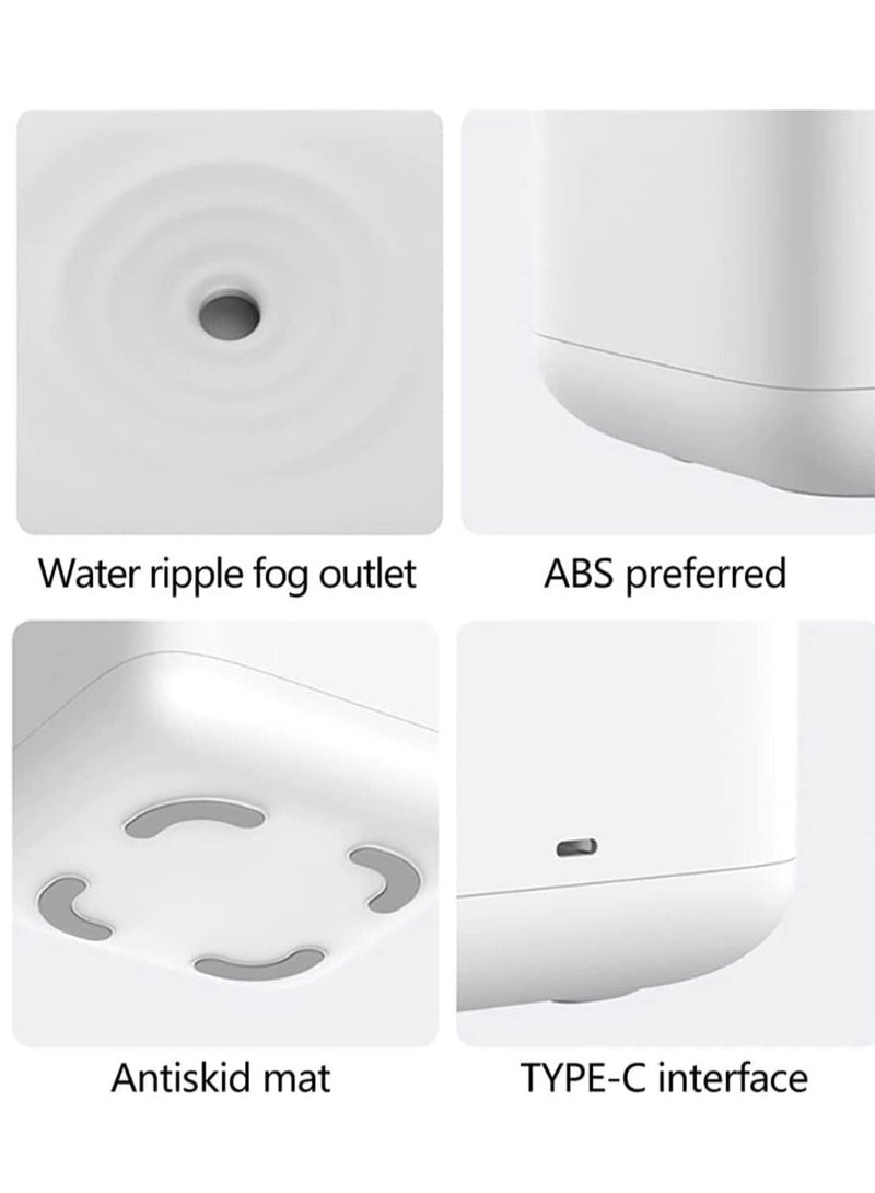 Anti-gravity humidifier with aroma diffuser clock, water droplet return flow, anti-gravity air humidifier, aromatherapy, levitating water droplets, ultrasonic humidifiers for bedroom. - Image 4