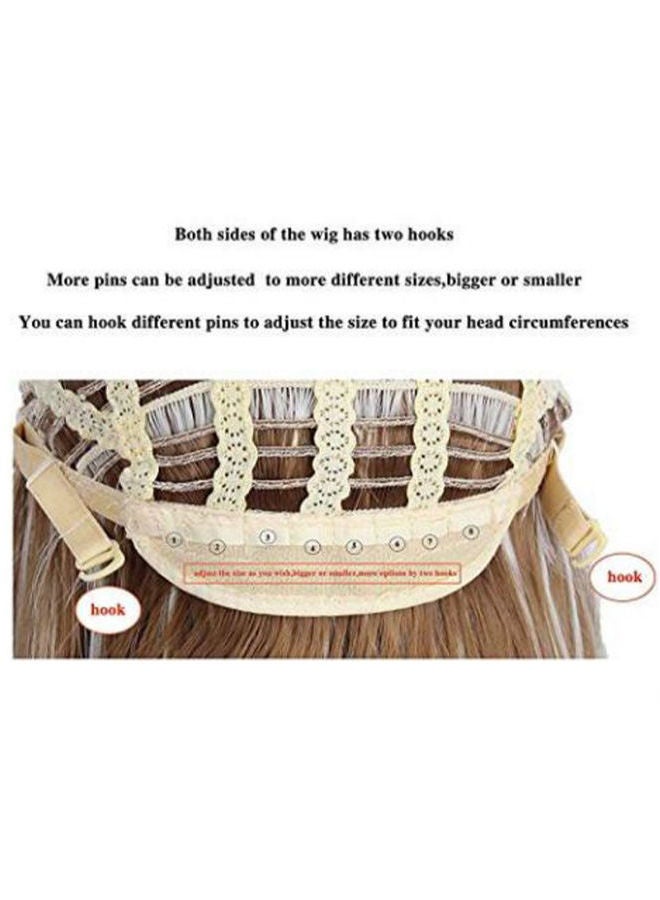 إسكدنيا شعر مستعار تنكري طويل ومجعد بتصميم شخصية الرسوم المتحركة هاراجوكو أزرق - Image 2