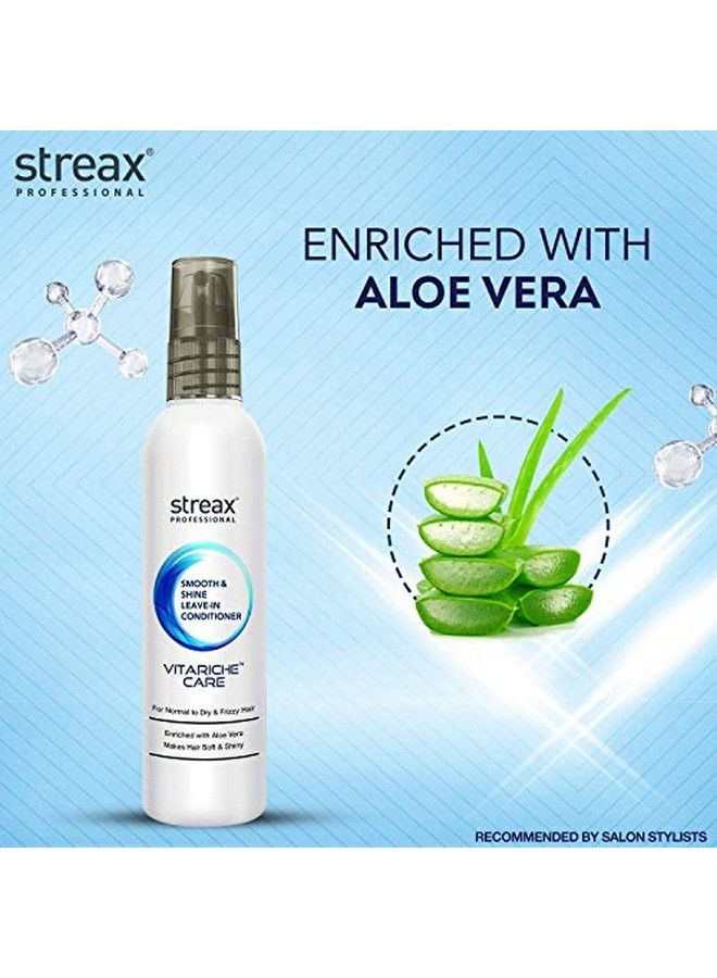 Streax Professional Vitariche Care Smooth & Shine Leaveinconditioner 100Ml - Image 4