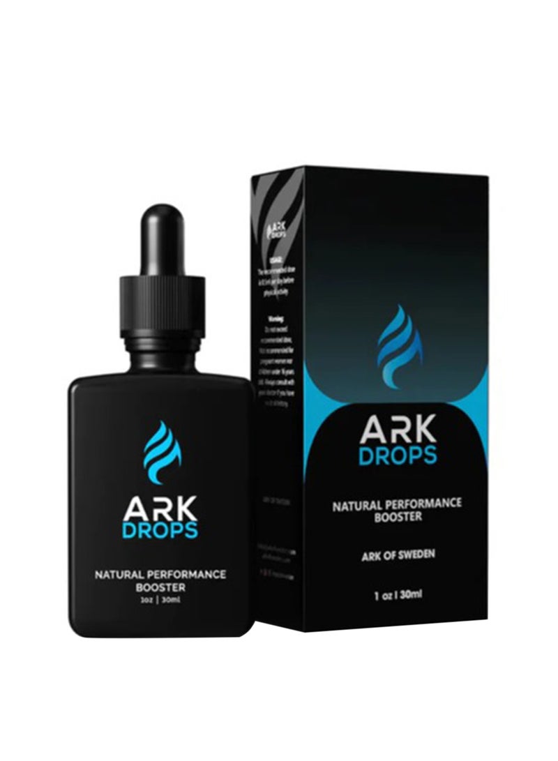 ارك قطرات أكسجين سائلة طبيعية لتعزيز الأداء | تدعم استشفاء العضلات ووظائف الدماغ وتزيد من القوة | فيتامينات ج و هـ | تنفس مع آرك | 60 جرعة - Image 1