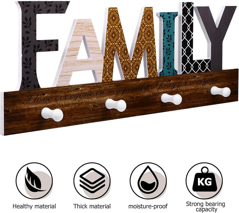 خطاف حائط على الطراز الاسكندنافي، حامل معاطف متين وسهل التركيب للمنزل والمتجر - Image 3