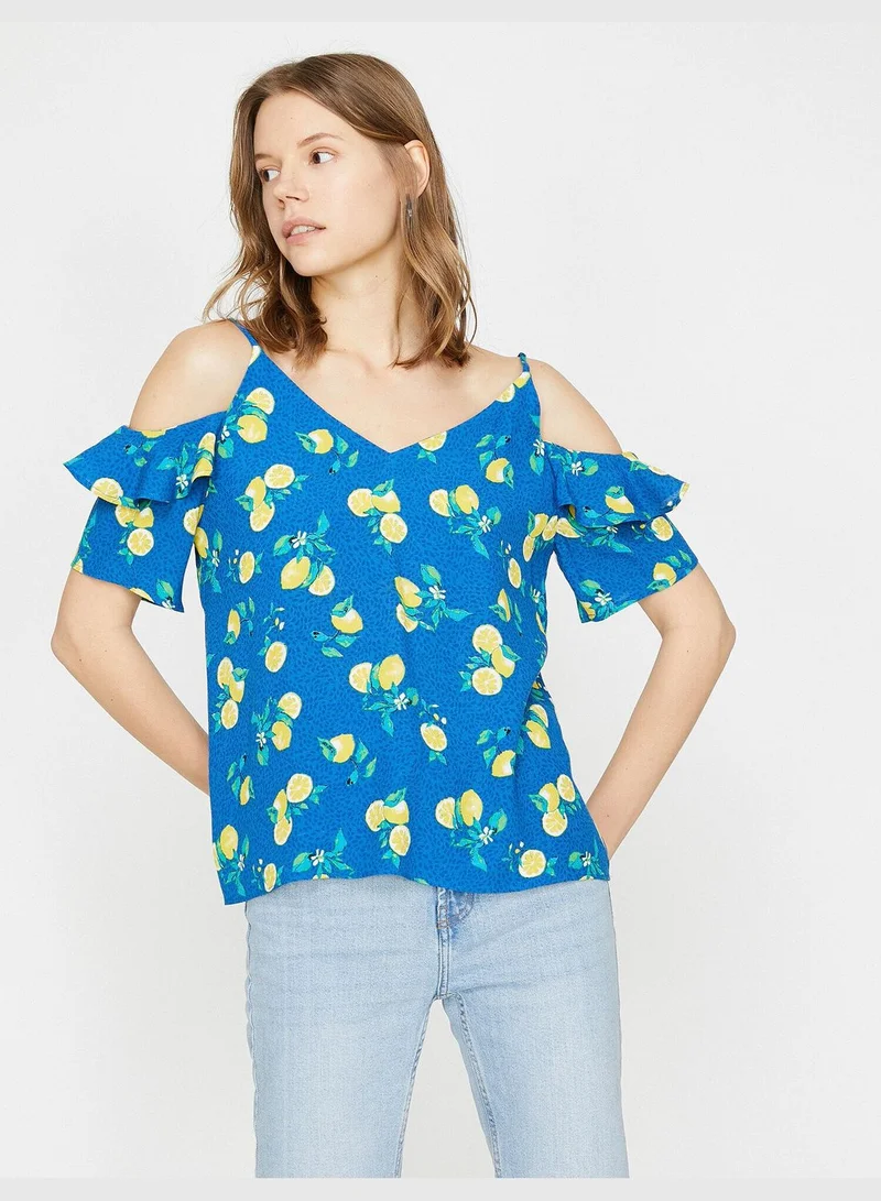 كوتون Patterned Blouse