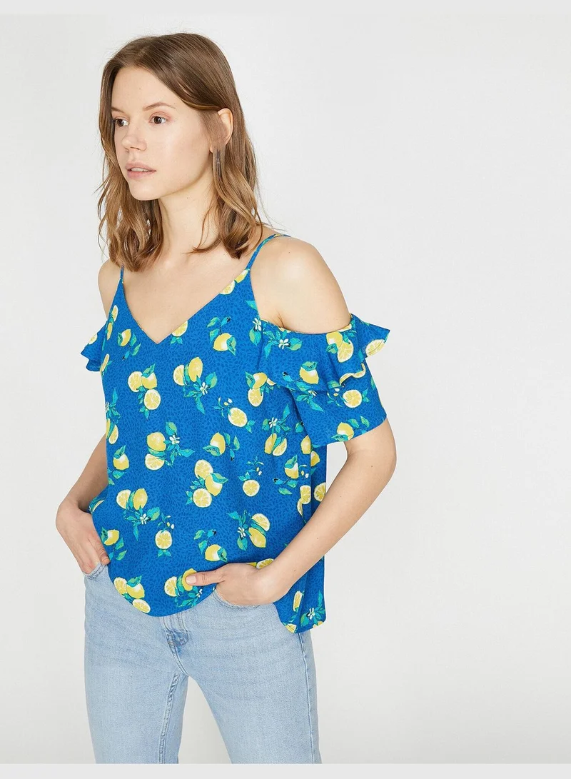 كوتون Patterned Blouse