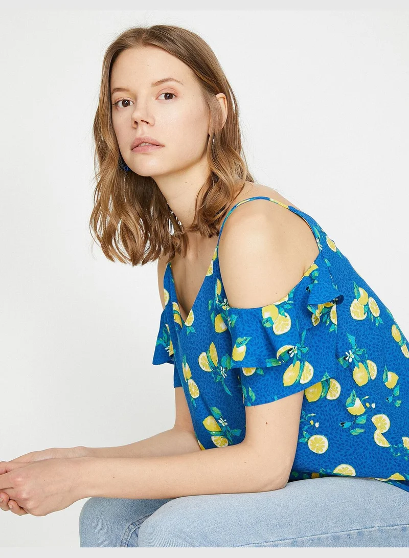 كوتون Patterned Blouse