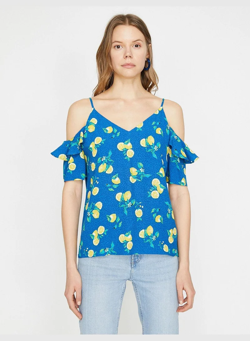 كوتون Patterned Blouse