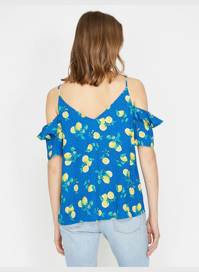 كوتون Patterned Blouse