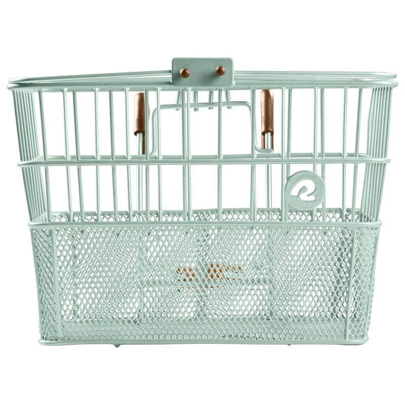 Retrospec Apollo Front Bike Basket With Detachable Steel Mesh Design - Removable Bicycle Basket With Built-in Handle for Shopping & Storage - 9.5in X 7.5in X 14in - Image 3