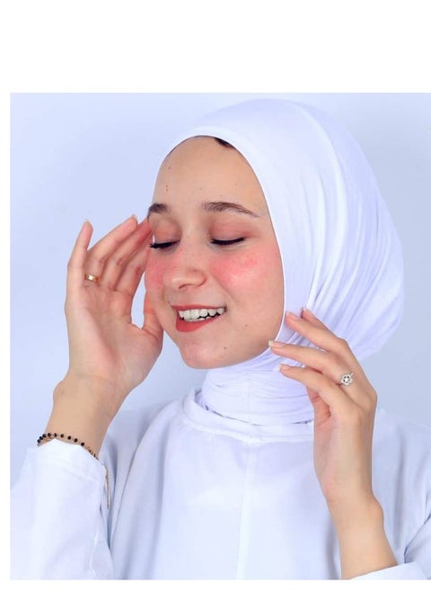 Kuwaiti Tabaqi Hijab, one piece, with a bassil back