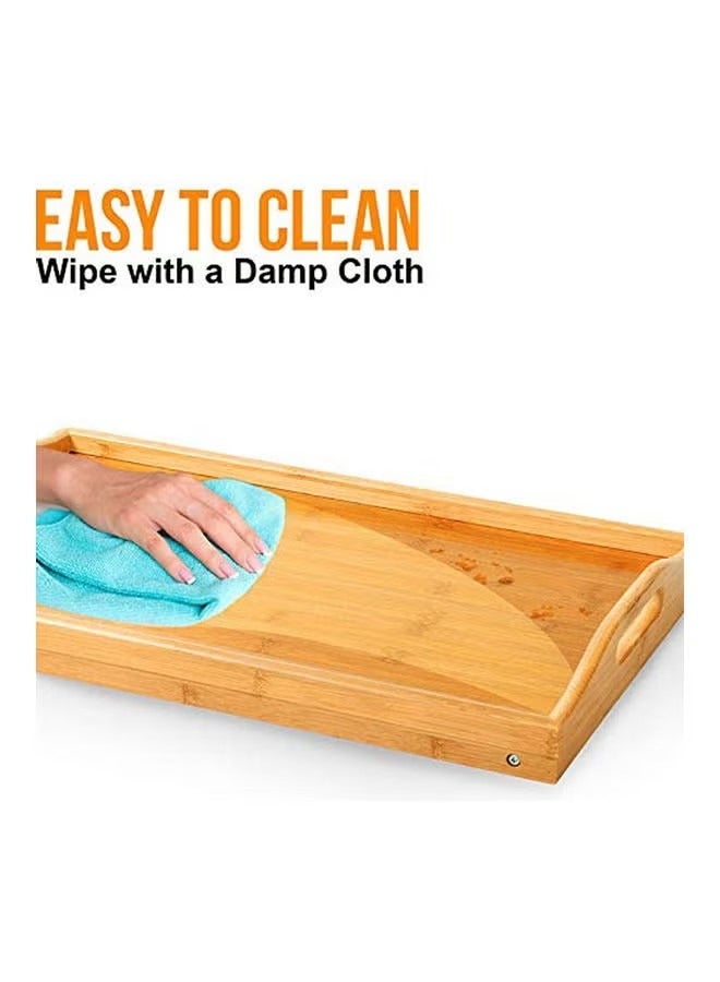 حصريا طاولة قابلة للطي متعددة الوظائف مع نافذة كبيرة وطاولة صغيرة للنوم وطاولة كمبيوتر بسيطة مع أقدام وصينية شاي وصينية عشاء - Image 3