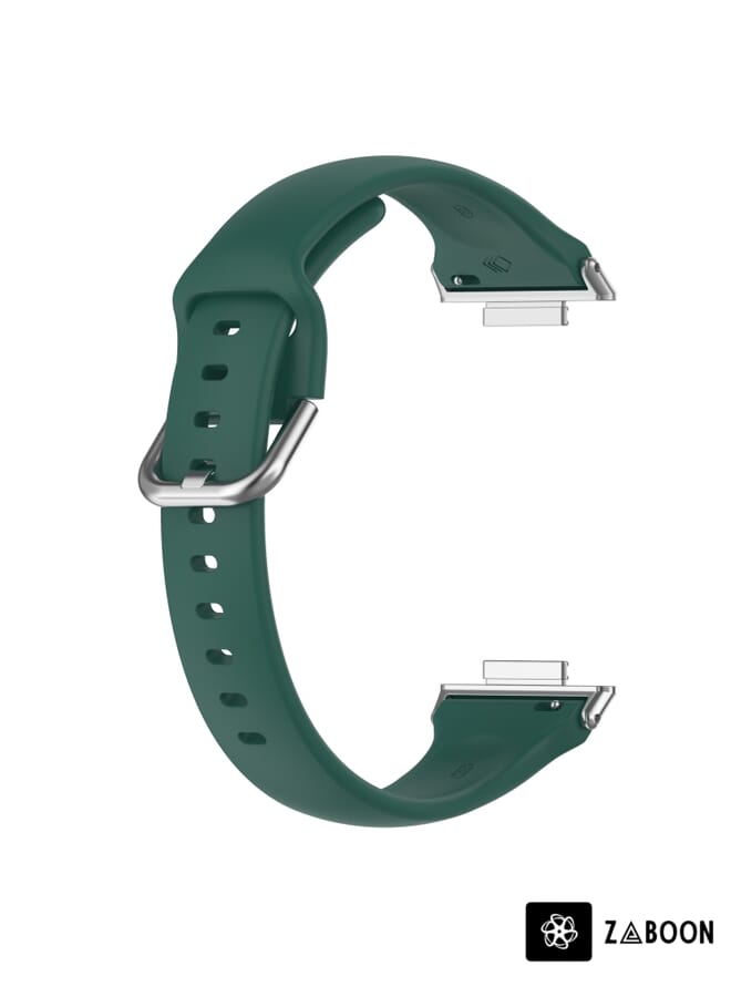 Zaboon Huawei Watch Fit 2 Small Waist Silicone Watch Band, Size:L - Image 3