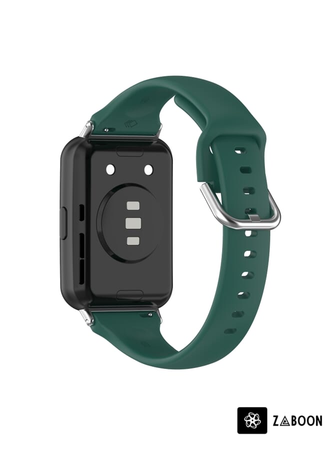 Zaboon Huawei Watch Fit 2 Small Waist Silicone Watch Band, Size:L - Image 5