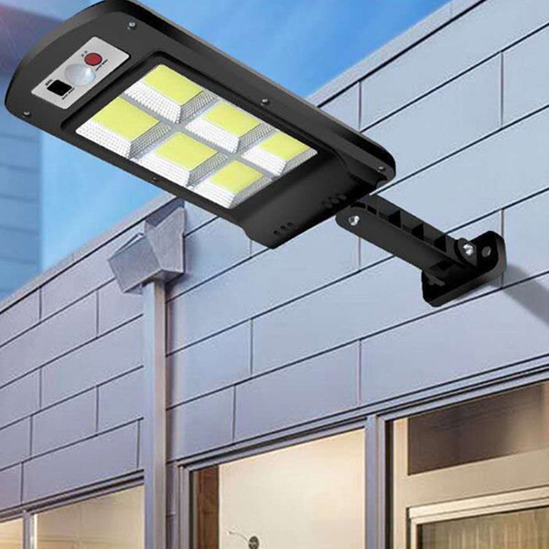 LED Solar Street Lights,Waterproof Intelligent Light Control System Adjustable Bracket Remote Sensing with 3 Modes for Garden, Street, Deck, Fence, Patio, Path - Image 2