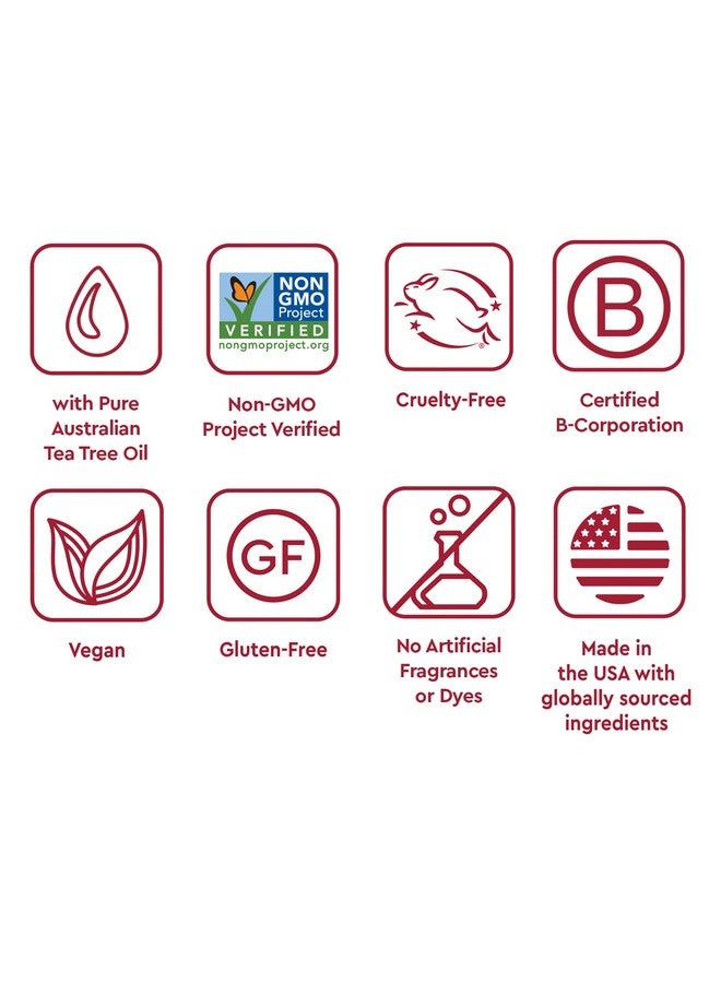 معجون أسنان زيت شجرة الشاي من ديزرت إيسنس - بنكهة النعناع - 18.75 أونصة (6.25 أونصة * عبوة من 3 قطع) - طعم منعش - ينظف الأسنان واللثة بعمق - يساعد في مكافحة البلاك - ملح البحر - زيت عطري نقي - صودا الخبز - Image 5