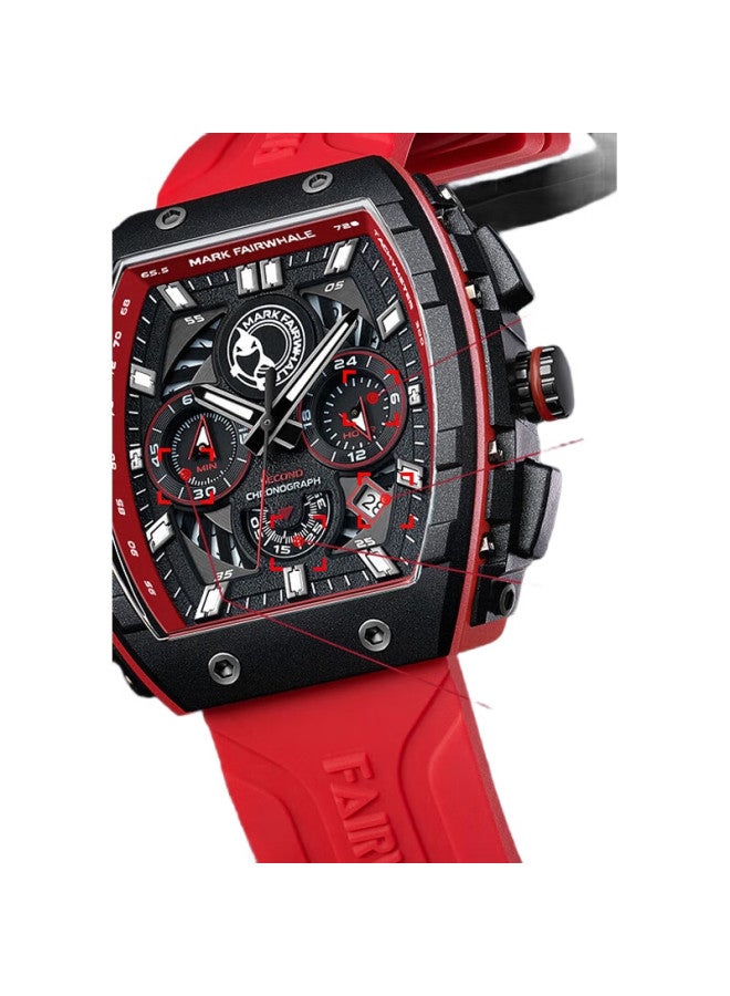 FAIRWHALE Watch Whale Series Men'S Mechanical Style Student Waterproof Sports Watch With Date Display And Luminous Hands, Domestic Watch Fw-5670 - Image 2