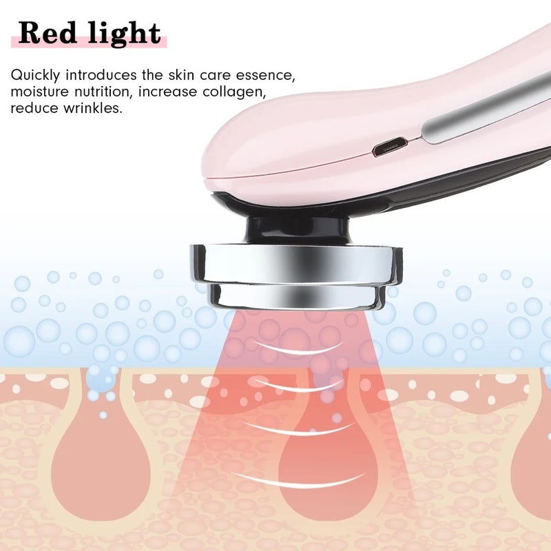HailiCare 5 In 1 Electric Facial Massage Device Color Clean Face Skin Beauty Machine Warm Cleansing Care Tool Facial Massager - Image 4