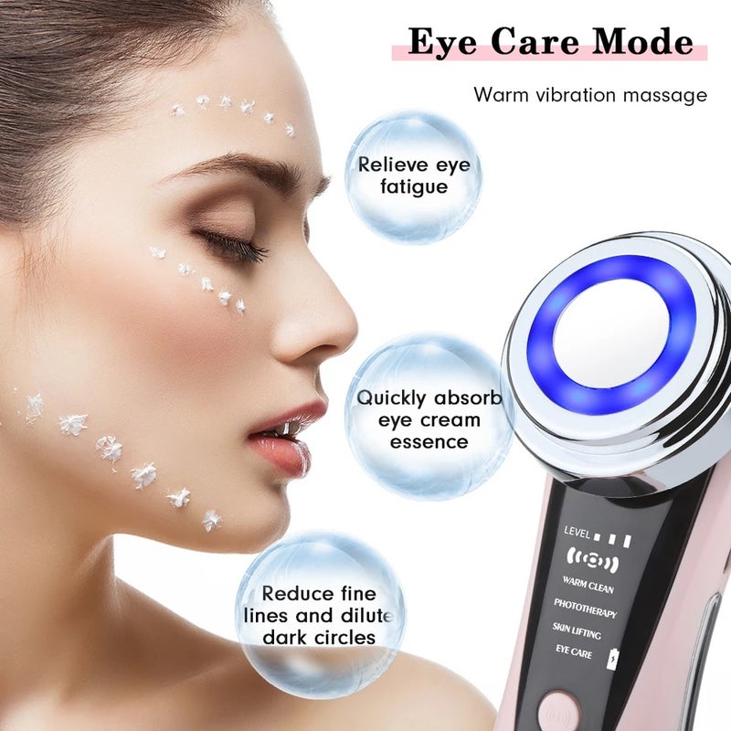 HailiCare 5 In 1 Electric Facial Massage Device Color Clean Face Skin Beauty Machine Warm Cleansing Care Tool Facial Massager - Image 3
