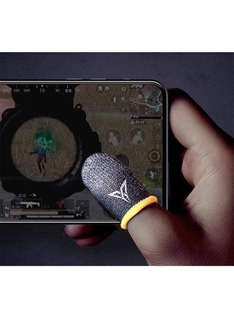 Anti-Sweat Finger Sleeves for Mobile Gaming – Breathable Thumb Covers for Advanced Game Control – Compatible with All Smartphones - Image 4