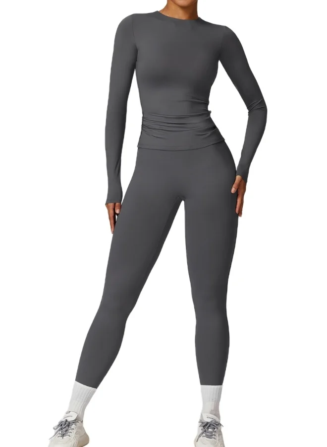 كون.يوغا Womens High Waist Contour Workout sport Leggings Yoga Pants Tummy Control Running Pants.