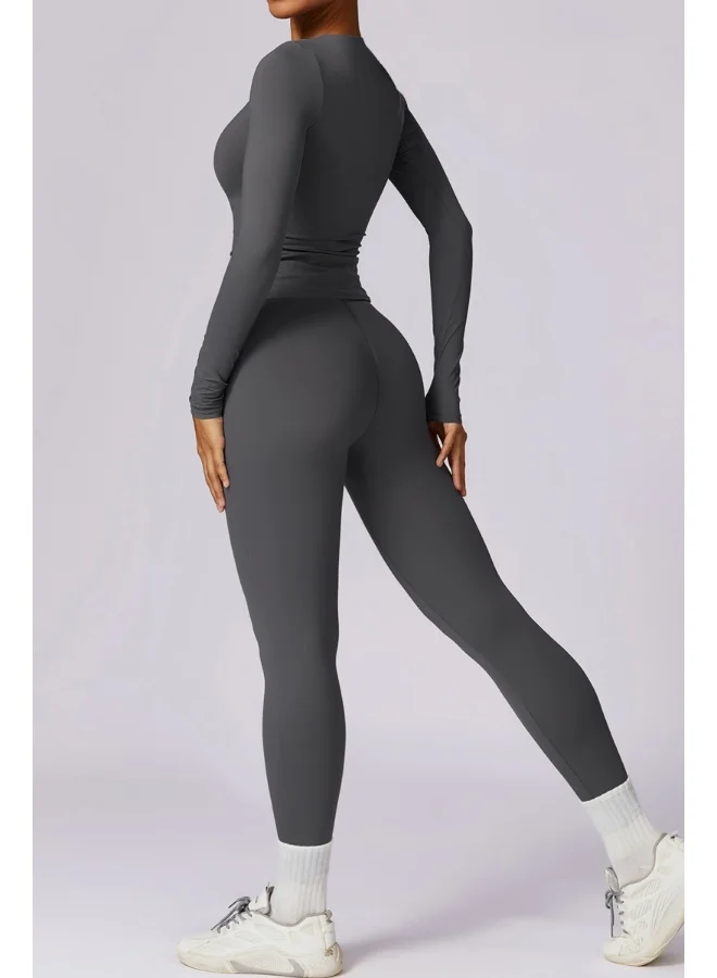 كون.يوغا Womens High Waist Contour Workout sport Leggings Yoga Pants Tummy Control Running Pants.