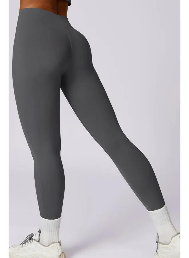 كون.يوغا Womens High Waist Contour Workout sport Leggings Yoga Pants Tummy Control Running Pants.