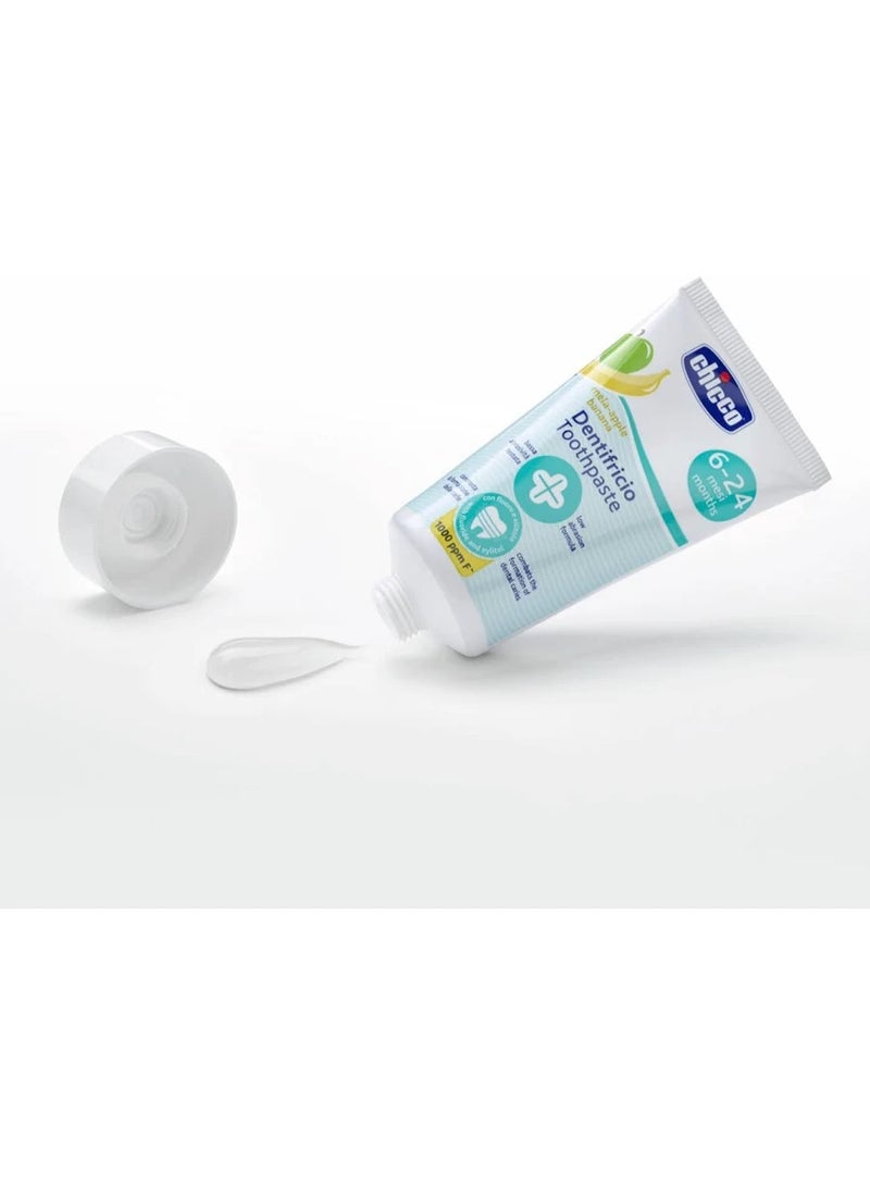 Chicco Apple-Banana Toothpaste 6-24m 50ml - Image 4