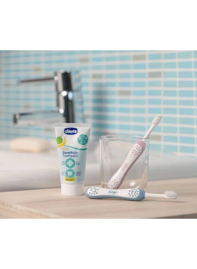 Chicco Apple-Banana Toothpaste 6-24m 50ml - Image 3