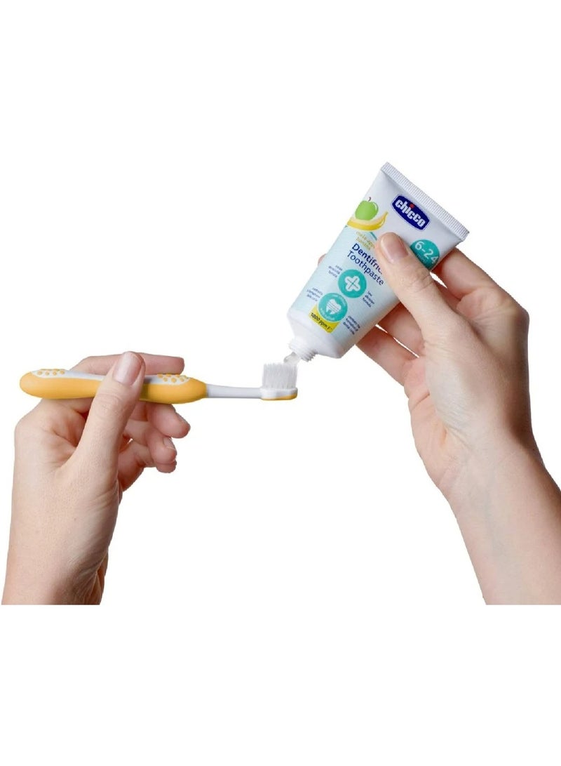 Chicco Apple-Banana Toothpaste 6-24m 50ml - Image 2