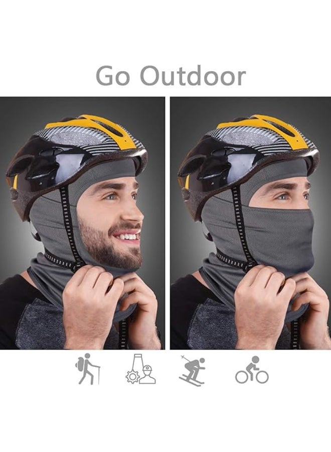 HALAMODO Ski Mask for Men Women, Balaclava Face Cover, Shiesty Mask UV Protector Lightweight for Motorcycle Snowboard - Image 3