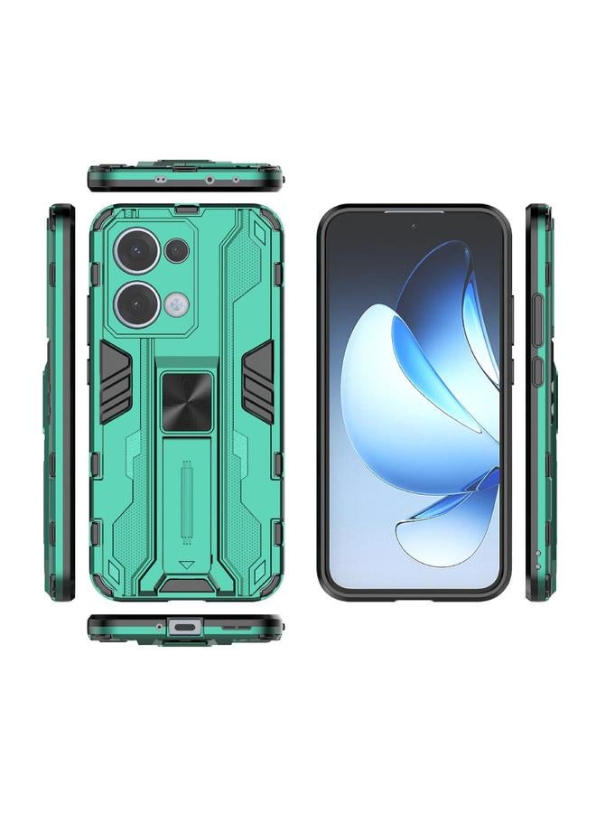 S-TOP Case For OPPO Reno13 5G Global Supersonic PC + TPU Holder Phone Case - Image 3
