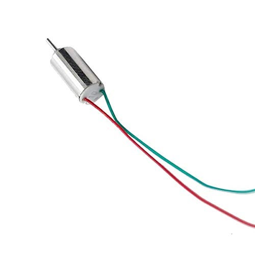 JING DC 1.5-3.7V 66000RPM Coreless Micro DC Motor 4mmx12mm for Airplane Model RC Toys - (10 Pcs) - Image 2