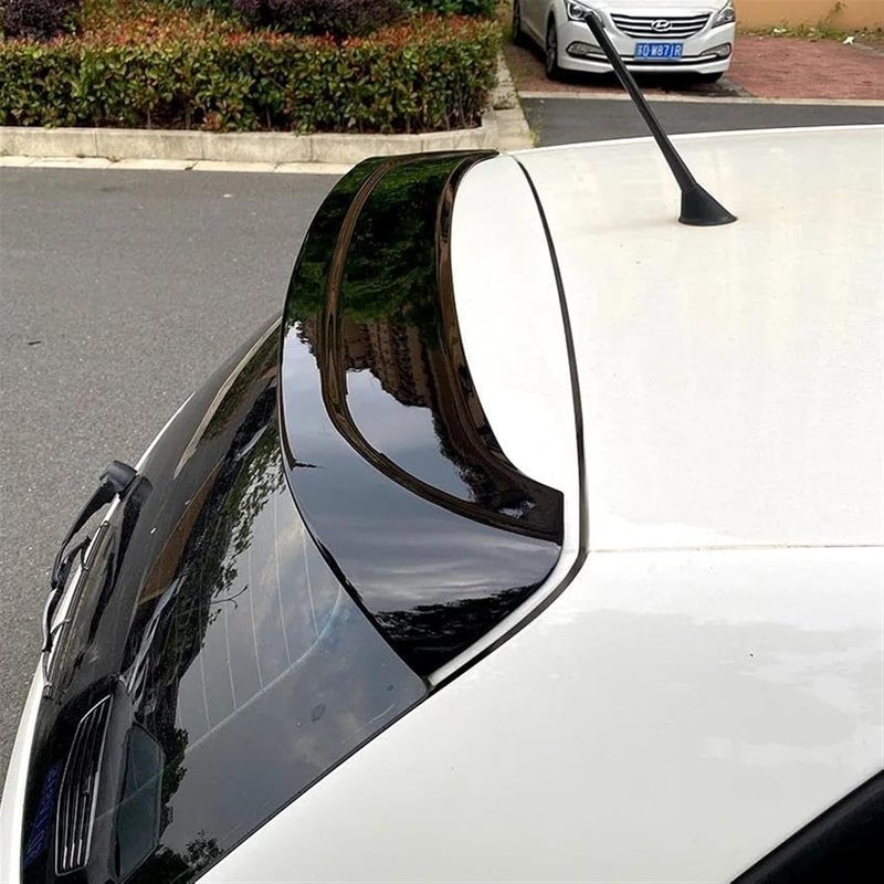 DEMULAX Gloss Black Rear Trunk Spoiler for VW Polo MK5 6R 6C - Image 4