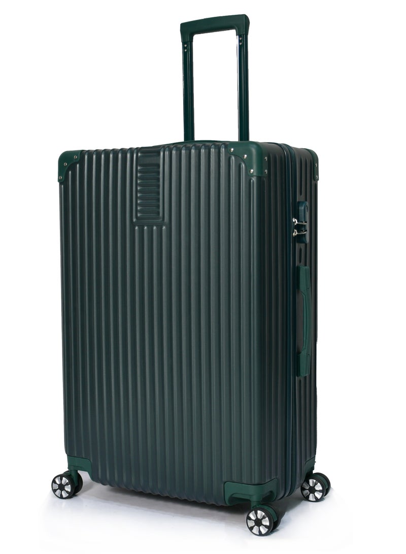 MORANO 3-Piece Unisex Morano Travel Luggage Trolley Set Green Size 28''-24''-20'' Inches. - Image 3