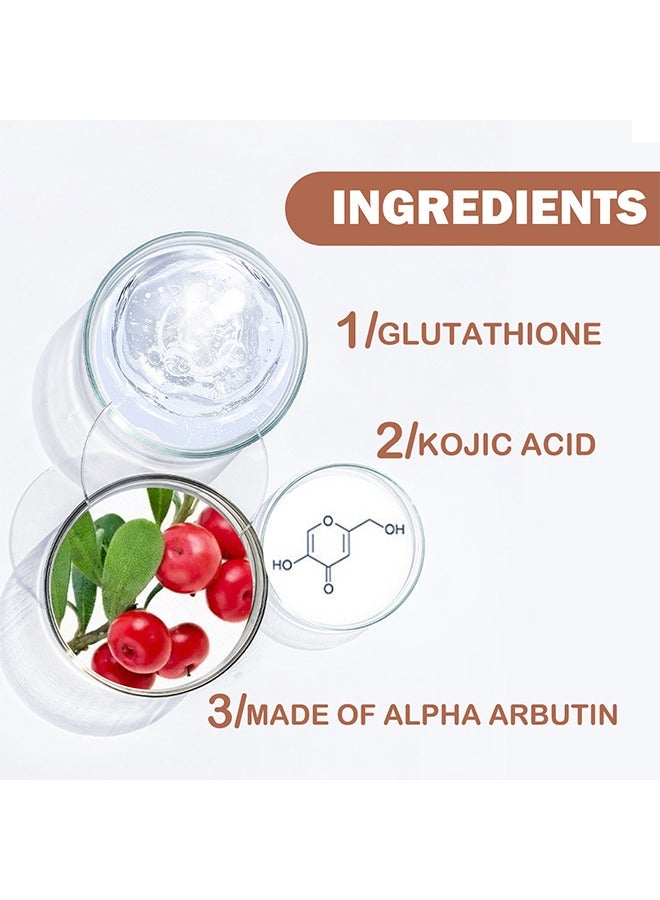 إيلهو كريم تبييض قوي للركبتين والمرفقين ، لوشن تبييض للجسم ، كريم تبييض للمناطق الحميمة ، كريم تصحيح البقع الداكنة لجميع أنواع البشرة 50 جرام - Image 5