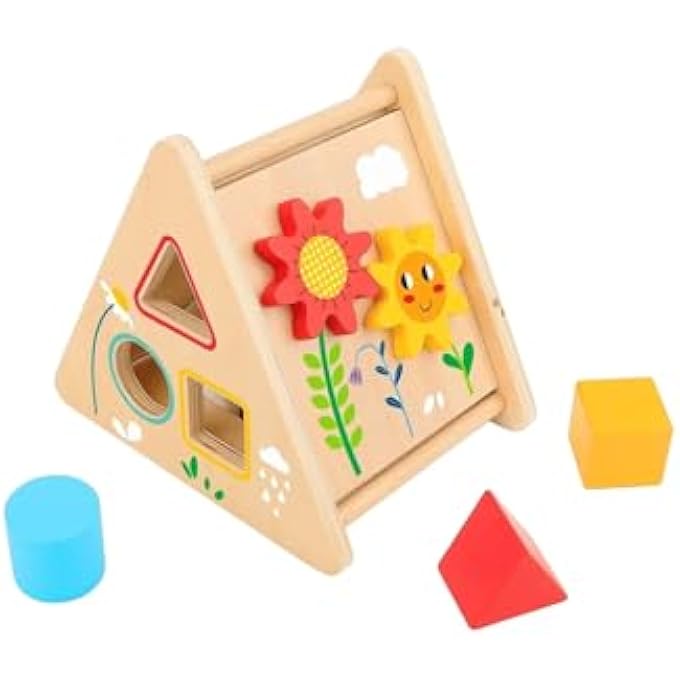 WOODEN ACTIVITY TRIANGLE, 4 PCS - Image 4