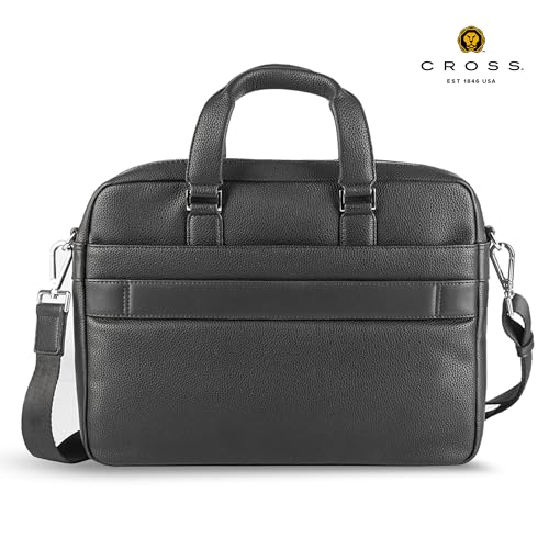 Cross Nueva FV Men's Slim Briefcase Black - (AC021112B-1) - Image 4