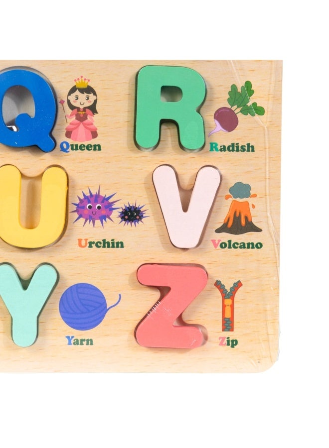 Wooden Board – English Alphabet Learning  - Image 3