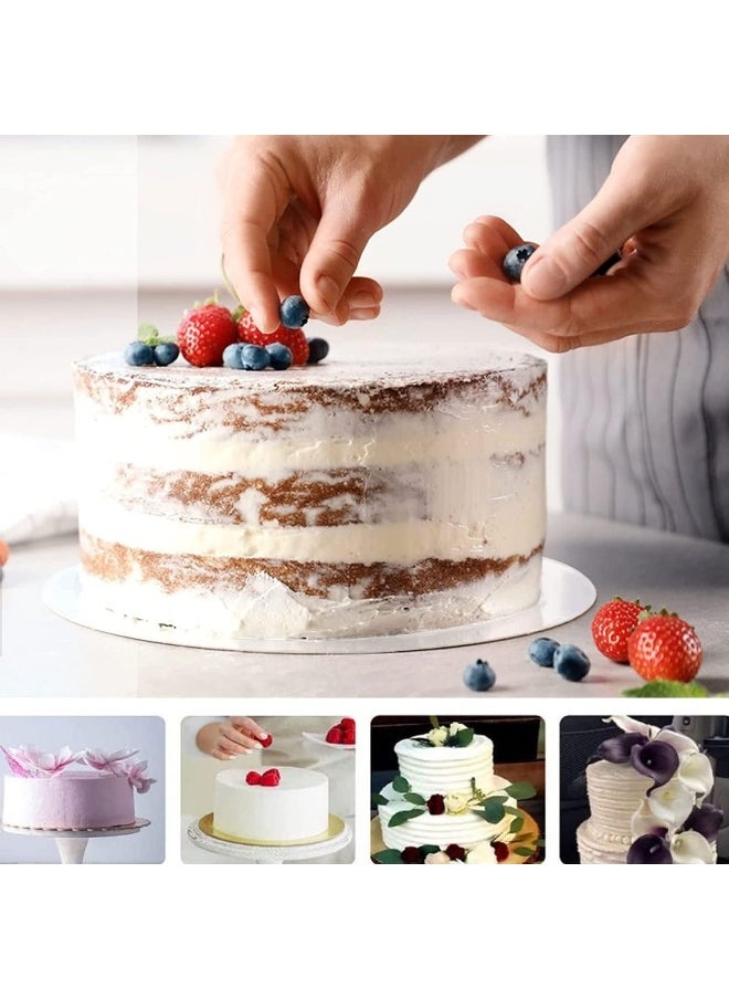 TPGP Round Acrylic Cake Disc 30cm, Cake Blanks Plexiglass Sheet, Cake Board DIY Painting Christmas Decorations (4mm Thick)  - Image 2