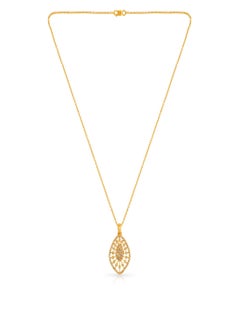 Malabar Gold and Diamonds 22 Carat 916 Purity Uncut Diamond Pendant EGNFNC294PN5Y for Women  - Image 1