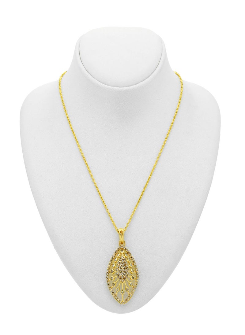 Malabar Gold and Diamonds 22 Carat 916 Purity Uncut Diamond Pendant EGNFNC294PN5Y for Women  - Image 2