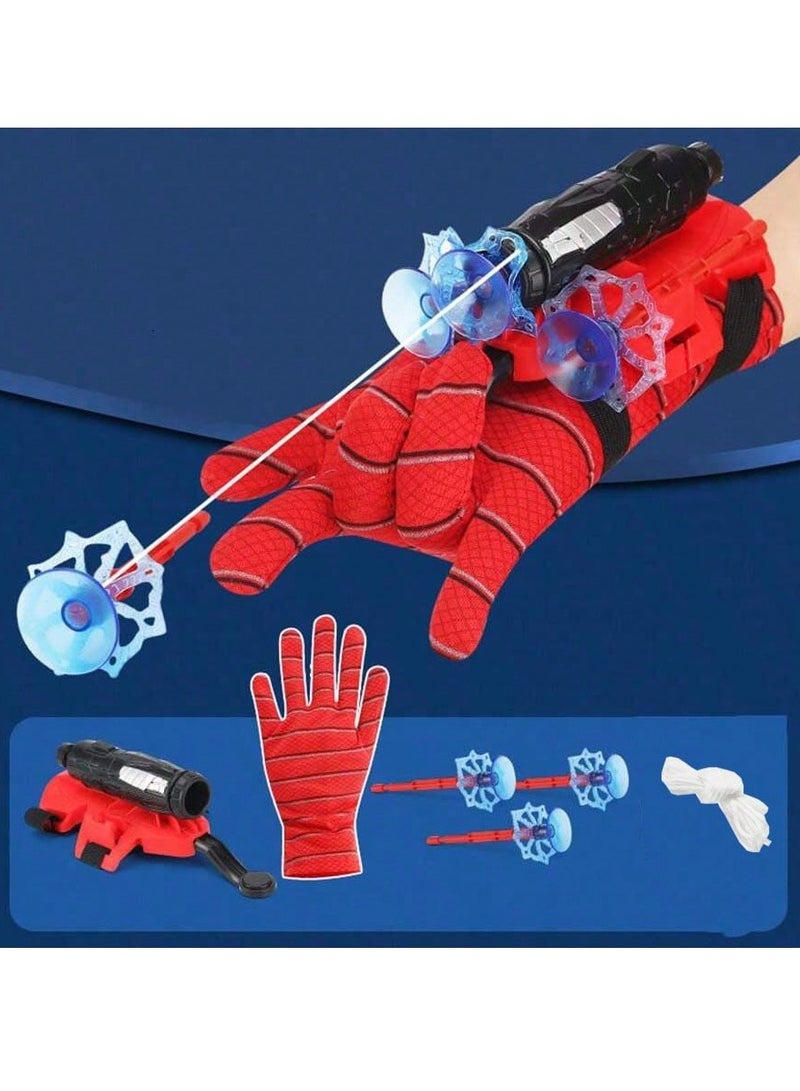 Spider Web Shooter Toy for Kids, 5-8M Long Range, Realistic Web-Slinging, Soft Suction Cup Darts, Fun & Safe Interactive Play, Superhero Role-Playing for Boys and Girls  - Image 2