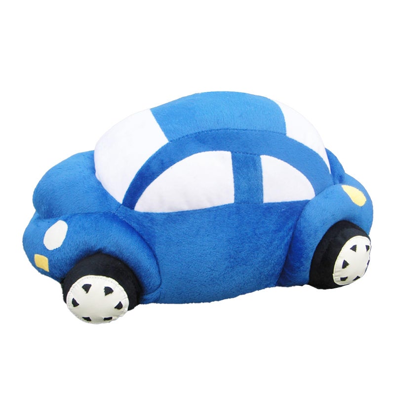 XiRiDa Car Plush Stuffed Pillow Plushie Car Shaped Toy Blue Stuff Gifts for Kids 137 - Image 3