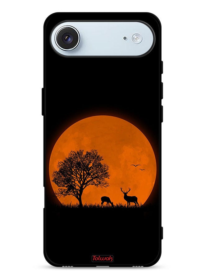 Tolwak Apple iPhone Air Protective Case Cover Evening Moon Art - Image 1