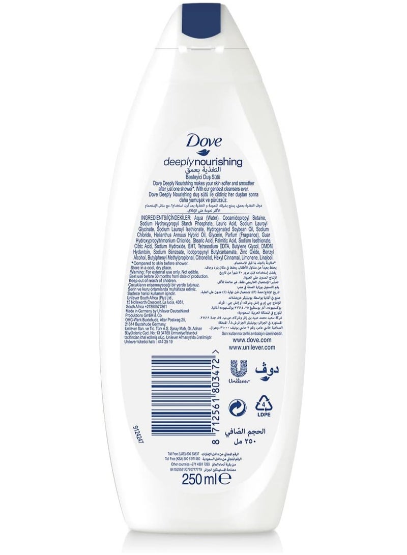 دوف غسول الجسم المغذي بعمق 500 مل، عبوة من قطعتين - Image 2