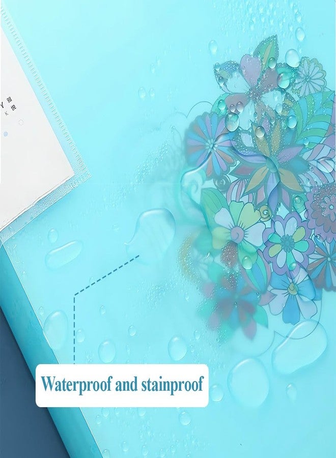 ام اند جي مجلد M&G ذو 60 جيبًا مع أكمام بلاستيكية 9.2 × 12، حافظة ملفات A4 مع واقيات أوراق شفافة، كتاب عرض فني، عرض 120 صفحة، منظم أوراق للمستندات الفنية، مكتب (أخضر) - Image 5