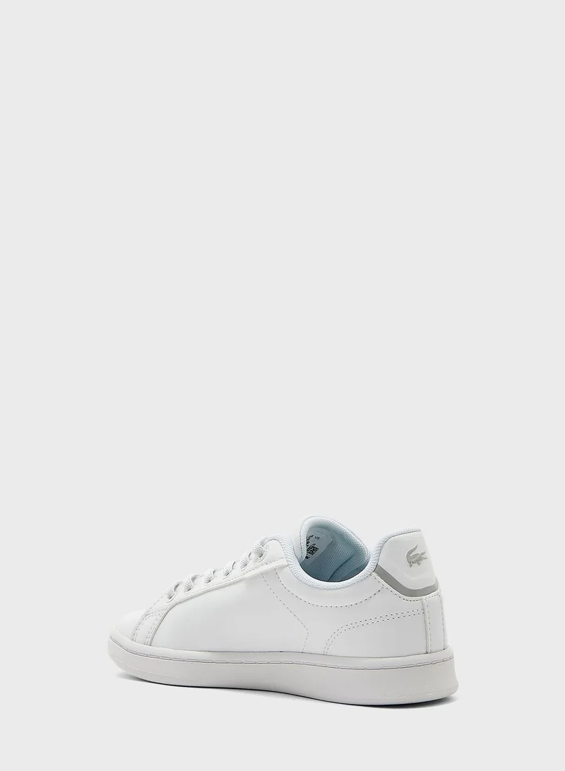 LACOSTE Kids Lace Up Court Sneakers