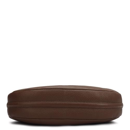 Da Milano Women's Leather Shoulder Bag - Brown - Image 5