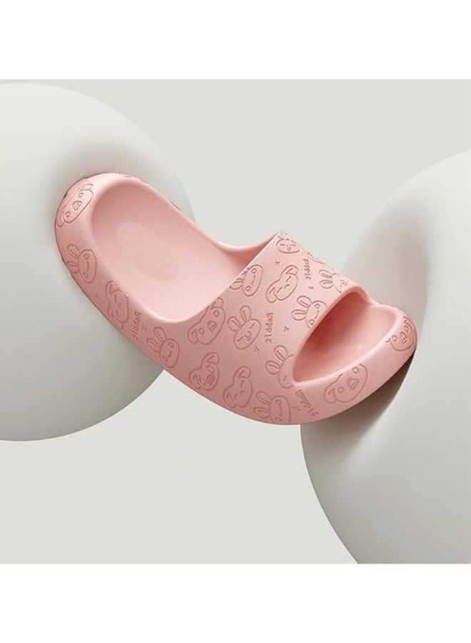 Women’s Indoor Slippers – White Design, Soft Comfort with Non-Slip EVA Sole  - Image 4
