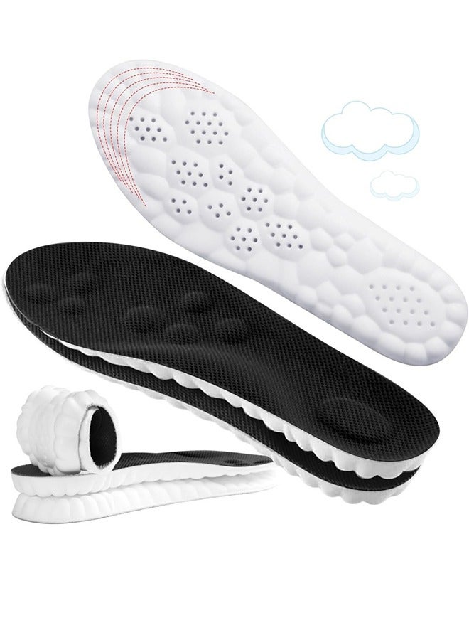 High Elastic PU Memory Foam Women's Insole - Comfortable, Anti-Bacterial, Odor-Resistant, Perspiration Breathable And Shock-Absorbable Casual Lnsole (Size 37-38)  - Image 1